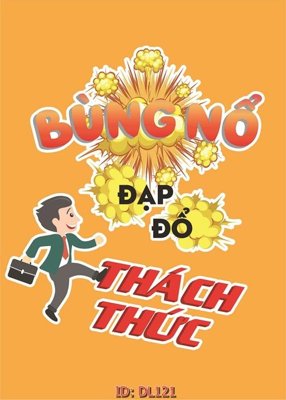 File tranh File động lực DL121 (bản gốc) in lụa 3D