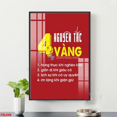 File tranh File động lực FDL448 (bản gốc) treo quán cafe