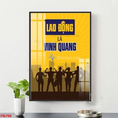 File tranh trang trí File động lực FDL792 (file gốc)
