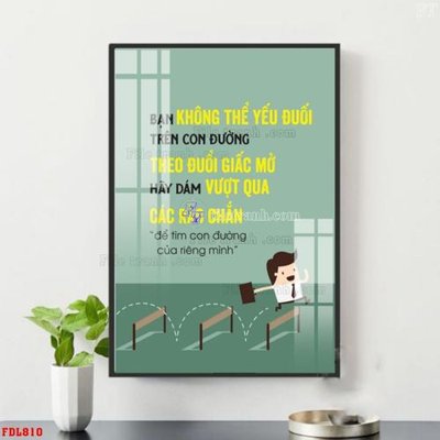 File tranh File động lực FDL810 (gốc) in trên kính