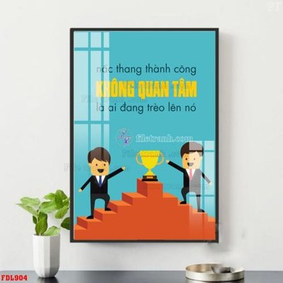 File gốc File động lực FDL904 (in lụa) tranh phong thủy