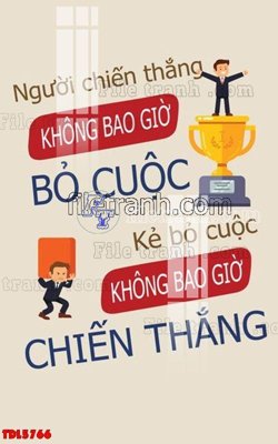 File gốc File tranh động lực TDL5766 (chuẩn màu) cho in offset