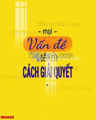 File in lụa File tranh động lực TDL5955 (tân cổ điển) File tranh động lực TDL5955