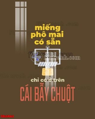 File tranh File tranh động lực TDL5963 (gốc) phong cách tối giản