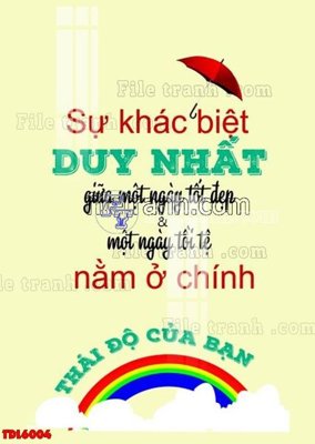 File ảnh File tranh động lực TDL6004 (gốc) in poster