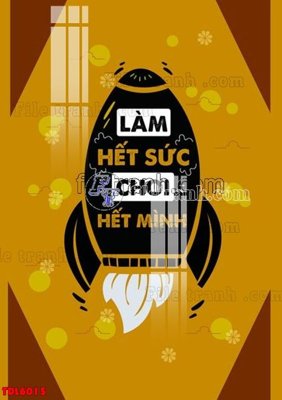 File tranh File tranh động lực TDL6015 (gốc) in vải canvas