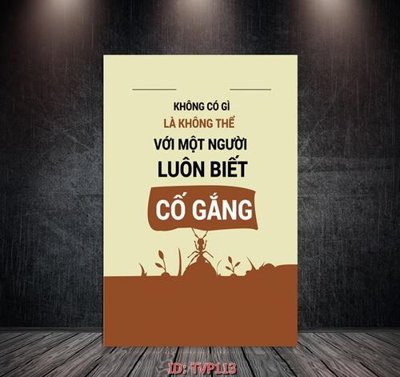 File tranh ảnh gốc File động lực TVP113 dùng cho in khổ lớn