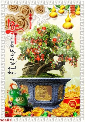 Tải về file tranh gốc File tranh chậu mai bonsai 503BS (để in quảng cáo)