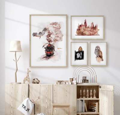 Tải về file gốc File tranh bộ nhiều tấm in nhà hàng khách sạn tối giản A1001 (chuẩn in ấn)