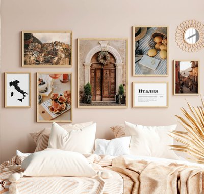 File tranh File tranh bộ nhiều tấm in nhà hàng khách sạn tối giản A1018 (bản gốc) treo phòng ăn