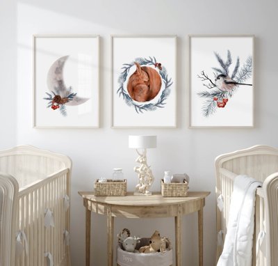 File gốc File tranh bộ nhiều tấm in nhà hàng khách sạn tối giản A1067 (cho in 3D) độc đáo