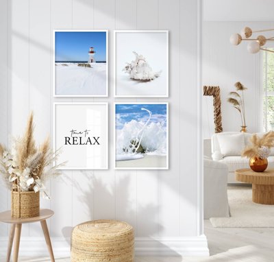 Tải file File tranh bộ nhiều tấm in nhà hàng khách sạn tối giản A1089 (gốc) làm tranh treo tường