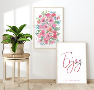 Tải file File tranh bộ nhiều tấm in nhà hàng khách sạn tối giản A1213 (gốc) làm file tranh quảng cáo