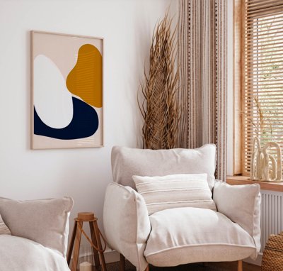 File tranh gốc File tranh bộ nhiều tấm in nhà hàng khách sạn tối giản A1233 (sắc nét từng chi tiết)