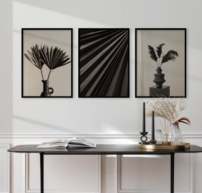 File tranh File tranh bộ nhiều tấm in nhà hàng khách sạn tối giản A1248 (bản gốc) treo tường