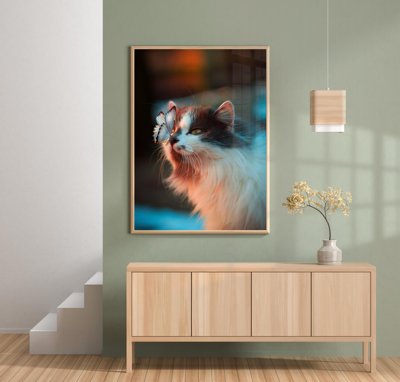 File tranh File tranh bộ nhiều tấm in nhà hàng khách sạn tối giản A1262 (gốc) chủ đề thành phố