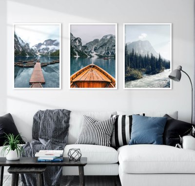 File tranh File tranh bộ nhiều tấm in nhà hàng khách sạn tối giản A1341 (ảnh gốc) độ nét vượt trội