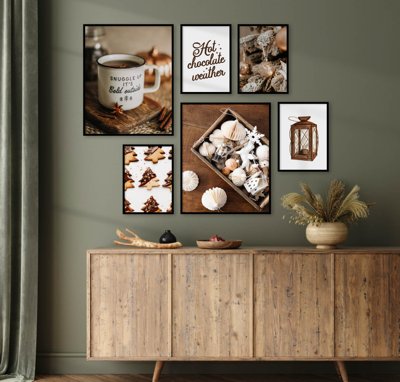 Tải file gốc File tranh bộ nhiều tấm in nhà hàng khách sạn tối giản A1398 (bản PSD) còn layer