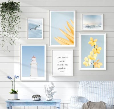 Hình ảnh file gốc File tranh bộ nhiều tấm in nhà hàng khách sạn tối giản A1456 cho in UV