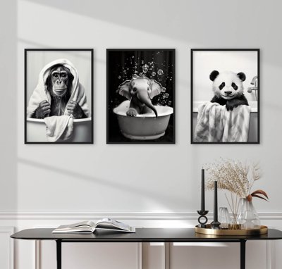 File gốc File tranh bộ nhiều tấm in nhà hàng khách sạn tối giản A1510 (in lụa) hoa văn cổ điển