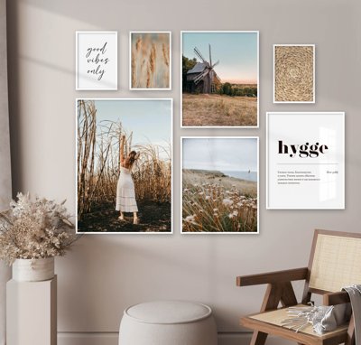 Tải file PSD File tranh bộ nhiều tấm in nhà hàng khách sạn tối giản A1537 (nguyên layer) để in