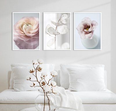 File in trần File tranh bộ nhiều tấm in nhà hàng khách sạn tối giản A1607 (bản gốc) bầu trời