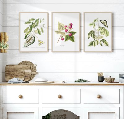 File gốc File tranh bộ nhiều tấm in nhà hàng khách sạn tối giản A1631 (chuẩn màu) cho in offset