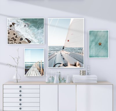 Tải file gốc File tranh bộ nhiều tấm in nhà hàng khách sạn tối giản A1636 (để in lụa)