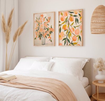 File PSD File tranh bộ nhiều tấm in nhà hàng khách sạn tối giản A1639 (bản gốc) dễ dàng edit