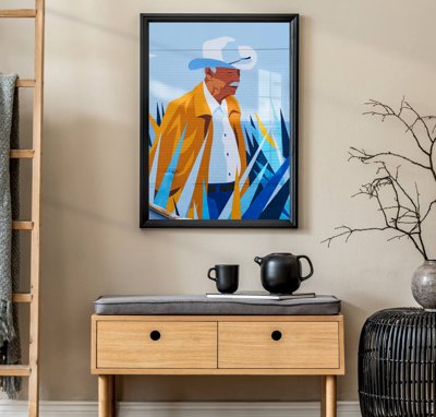 File gốc File tranh bộ nhiều tấm in nhà hàng khách sạn tối giản A1712 (chủ đề hiện đại) trang trí