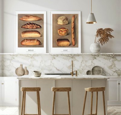 File gốc File tranh bộ nhiều tấm in nhà hàng khách sạn tối giản A1733 (PNG) trong suốt (transparent)