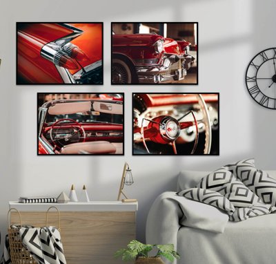 File gốc File tranh bộ nhiều tấm in nhà hàng khách sạn tối giản A1736 (cho in ấn) từ Filetranh.com