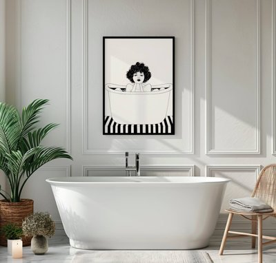 File in ấn File tranh bộ nhiều tấm in nhà hàng khách sạn tối giản A1778 (bản gốc) sắc nét