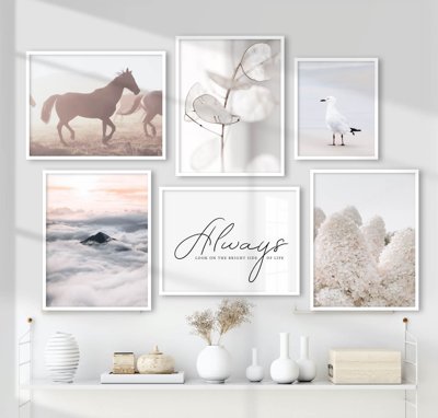 Hình ảnh file gốc File tranh bộ nhiều tấm in nhà hàng khách sạn tối giản A1784 cho in UV