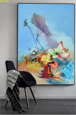 File gốc File tranh hiện đại Sơn Dầu AT1006 (PNG) nền trong suốt