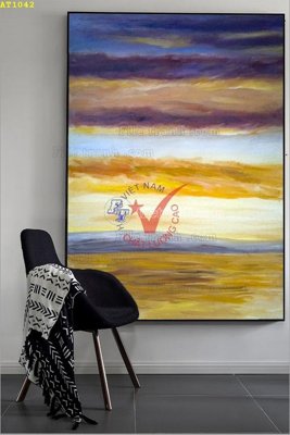 File tranh File tranh hiện đại Sơn Dầu AT1042 (bản gốc) in lụa dán tường