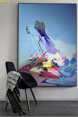 File tranh gốc File tranh hiện đại Sơn Dầu AT1076 (bản quyền) Filetranh.com