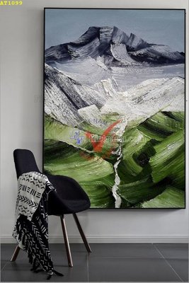 File tranh File tranh hiện đại Sơn Dầu AT1099 (gốc) phong cách tối giản