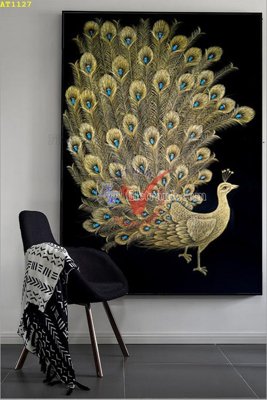 File tranh File tranh hiện đại Sơn Dầu AT1127 (gốc) chủ đề thiên nhiên