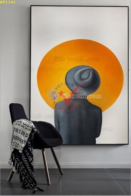 File tranh File tranh hiện đại Sơn Dầu AT1141 (ảnh gốc) độ nét vượt trội