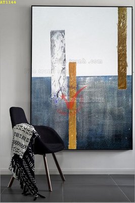 File gốc File tranh hiện đại Sơn Dầu AT1144 (in mica) cắt laser