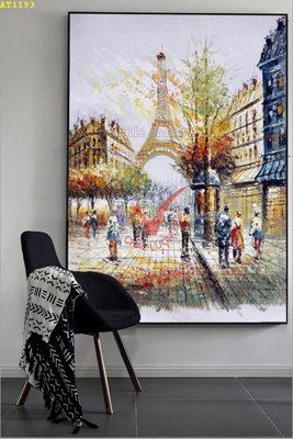 File gốc File tranh hiện đại Sơn Dầu AT1193 (in lụa) trang trí tường