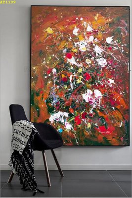 Ảnh gốc File tranh hiện đại Sơn Dầu AT1199 (siêu chi tiết) để in ấn