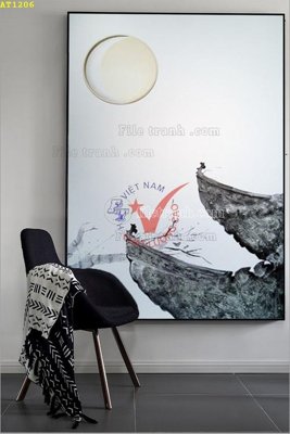 Tải file File tranh hiện đại Sơn Dầu AT1206 (gốc) làm file in ấn