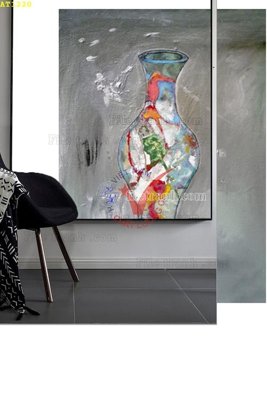 File ảnh File tranh hiện đại Sơn Dầu AT1220 (gốc) in Hiflex