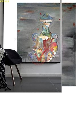 File gốc File tranh hiện đại Sơn Dầu AT1221 (in mica) cắt laser