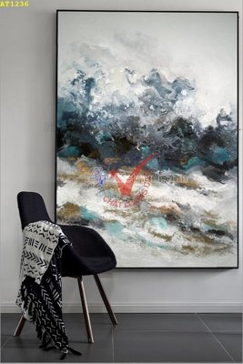 File gốc File tranh hiện đại Sơn Dầu AT1236 (in ấn) không giới hạn