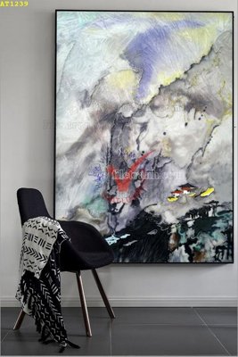 Hình ảnh file gốc File tranh hiện đại Sơn Dầu AT1239 (chất lượng cao)