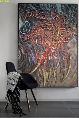 File tranh File tranh hiện đại Sơn Dầu AT1254 (gốc) in backlit film