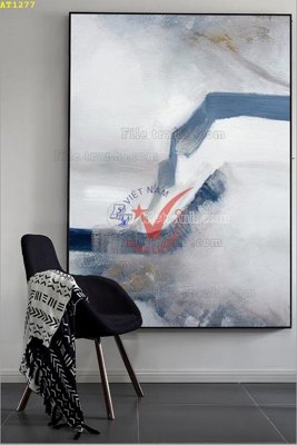 File in trần File tranh hiện đại Sơn Dầu AT1277 (file gốc) phong thủy